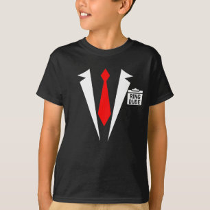 Ring Dude Shirt Ring Bearer Boys Wedding Party Boy
