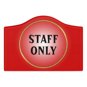 Ring gold + your backgr. & ideas door sign