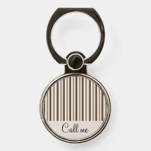 Ring Holder Kitten Brown Stripe