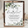 Ring Hunt Bridal Shower Game Sign Greenery Themed