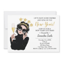 Ring In The New Year and Have a Drink Glitter