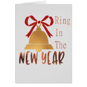 Ring in The New Year Cards