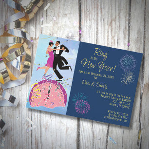 Ring in the New Year Party Invitation