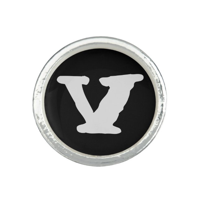 RING LETTER DESING STYLE  (Front)