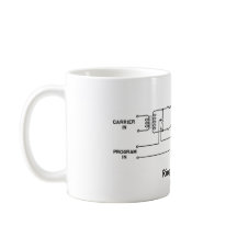 Ring Modulator Schematic Mug