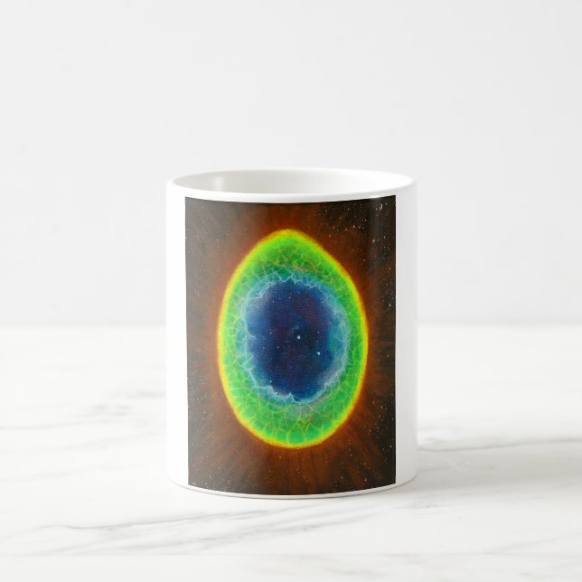 Ring Nebula Coffee Mug (Center)