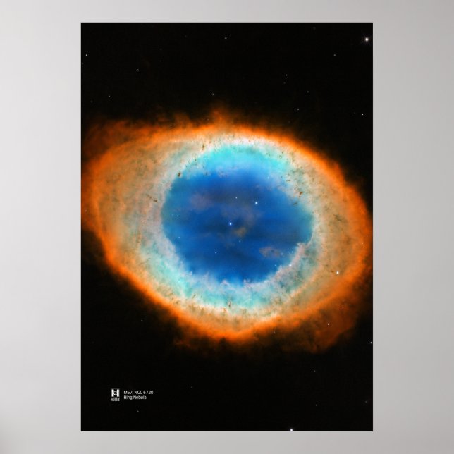 Ring Nebula. M57, NGC 6720 - Poster (Front)