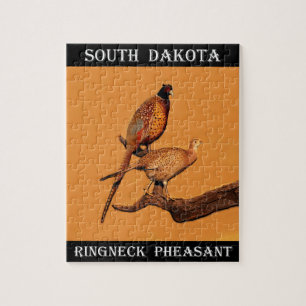 Ring-neck Pheasant Jigsaw Puzzle