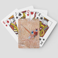 Ring Neck Pheasant Playing Cards