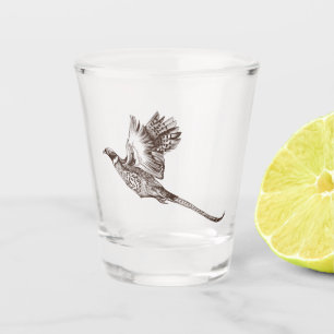 Ring-Neck Pheasant Shot Glass