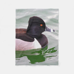 Ring Necked Duck Fleece Blanket