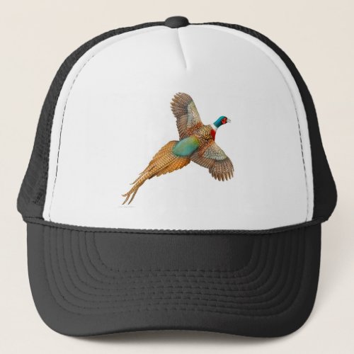 Ring Necked Pheasant Mesh Hat