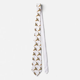 Ring Necked Pheasant Tie