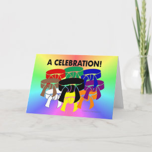 Ring of Belts Event Invitations