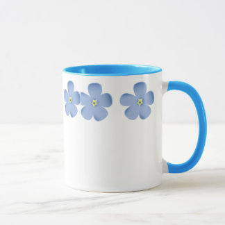 Ring of Blue Flowers Mug