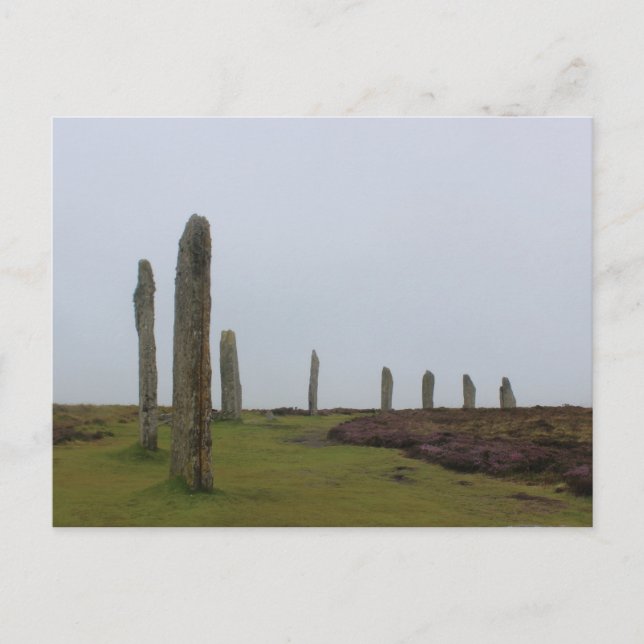 Ring of Brodgar (Orkney Island) Postcard (Front)