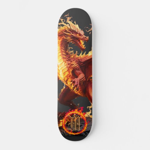   Ring of Fire AP88 Fierce Element Dragon  Skateboard