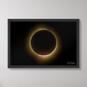 Ring of Fire — Total Solar Eclipse Framed Art