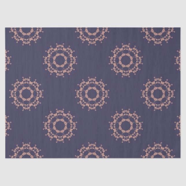 ring of flowers tissue paper (Front)