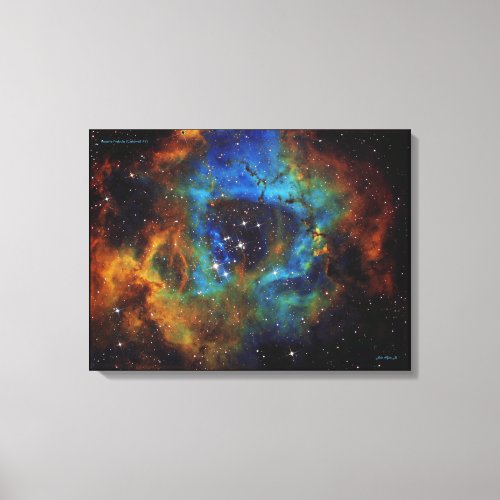 Ring of God _ Rosette Nebula Caldwell 49 Canvas 