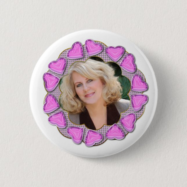 Ring of hearts button (Front)