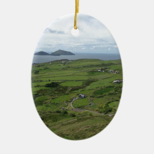 Ring Of Kerry Ireland Irish Ocean View Ceramic Ornament