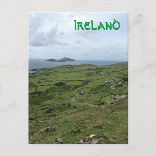 Ring Of Kerry Ireland Irish Ocean View Postcard