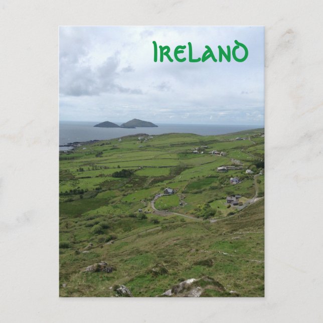 Ring Of Kerry Ireland Irish Ocean View Postcard (Front)