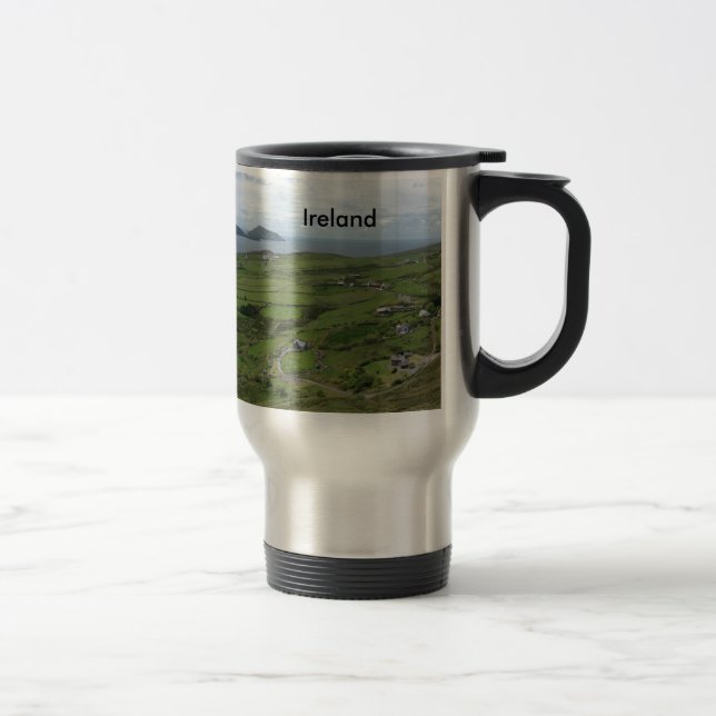 Ring Of Kerry Ireland Irish Ocean View Travel Mug (Right)