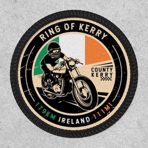 Ring of Kerry Ireland Motorcycle Patch