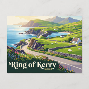 Ring of Kerry Ireland Postcard
