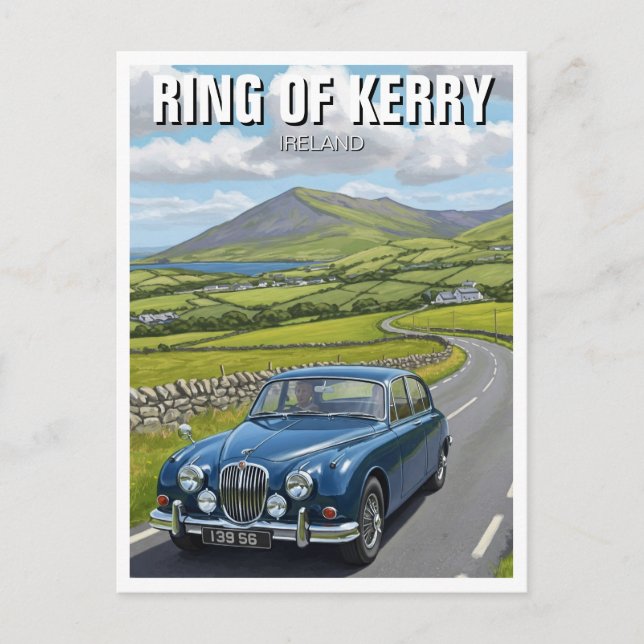 Ring of Kerry Ireland Travel Postcard (Front)