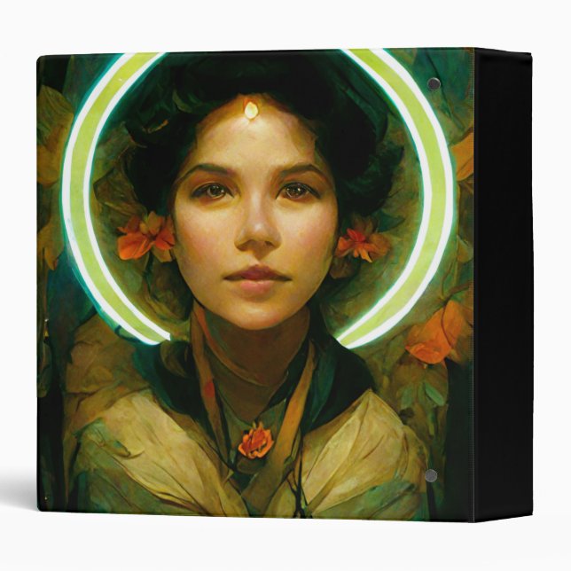 Ring Of Light Fantasy Sci-fi 3 Ring Binder (Back/Spine)