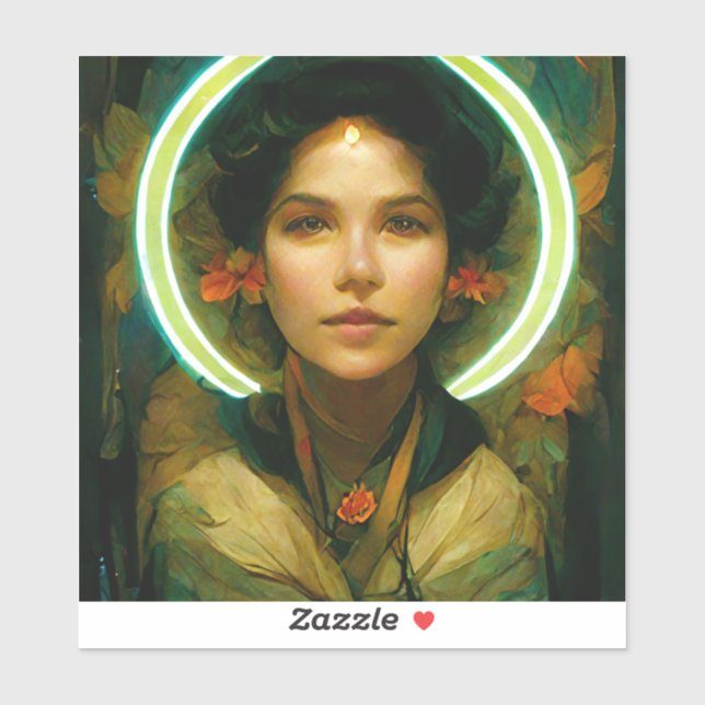 Ring Of Light Fantasy Sci-fi Sticker (Sheet)