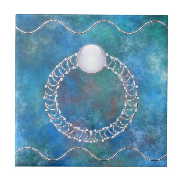 Ring of Water Decorative Tile