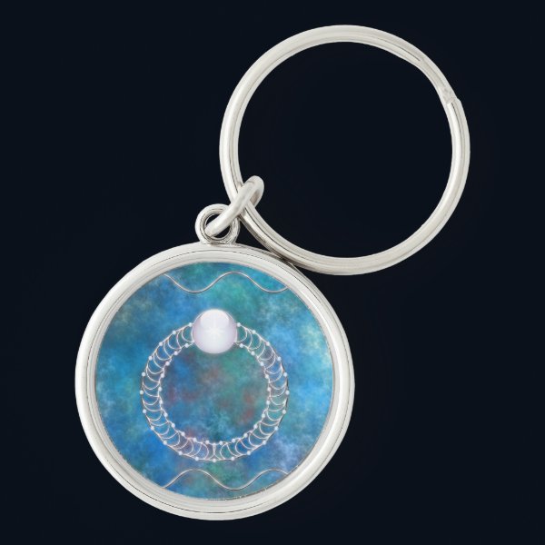 Ring of Water Keychain