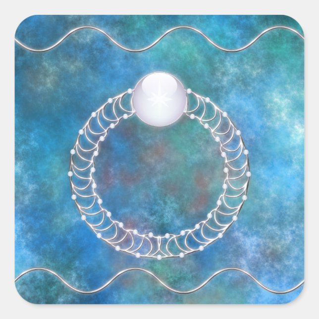 Ring of Water Stickers (Front)
