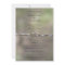 Ring on Barbed Wire Wedding Invitation