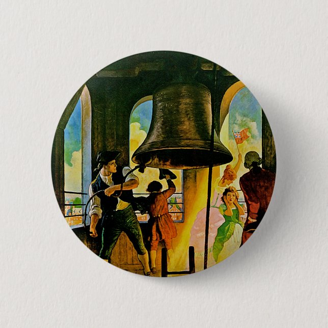 Ring Out Liberty Button (Front)