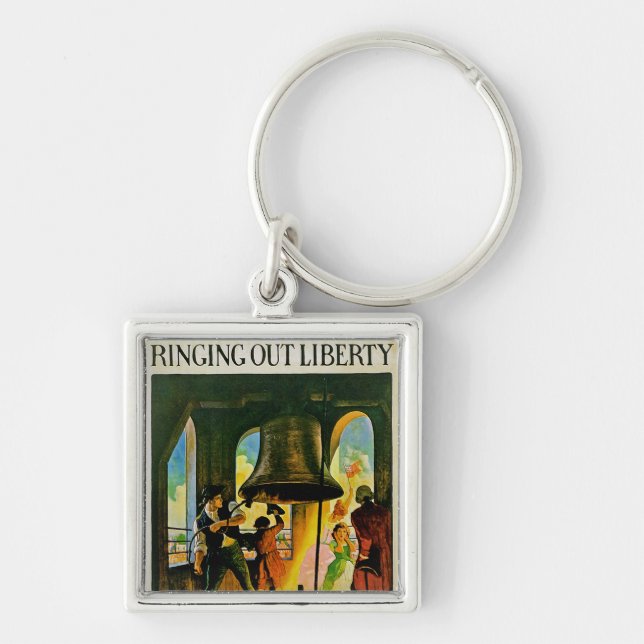 Ring Out Liberty Keychain (Front)
