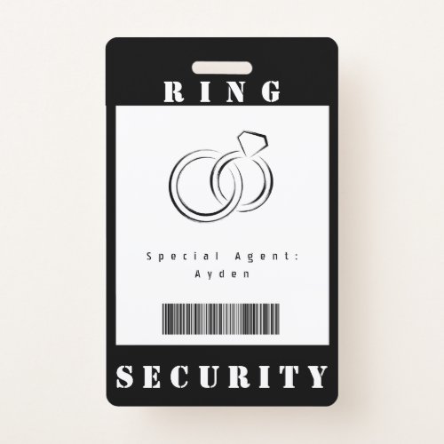 Ring Security Badge