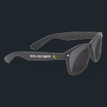 Ring Security black Sunglasses for ring bearer<br><div class="desc">Ring Security black Sunglasses for ring bearer. Cool black shades with custom text. Also available in other colors. Fun wedding prop design for best man,  groomsman,  best friend etc.</div>