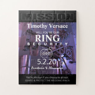 Ring Security Puzzle Invitation