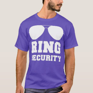 Ring Security   Ring Bearer  Boys Wedding Party T-Shirt