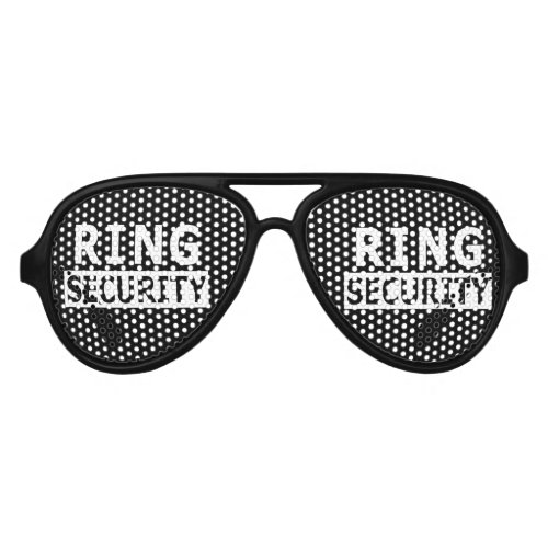 Ring Security Ring Bearer Gifts Aviator Sunglasses