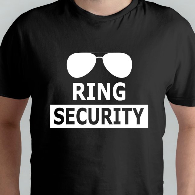 Ring Security Ring Bearer Personalized T-Shirt (Creator Uploaded)