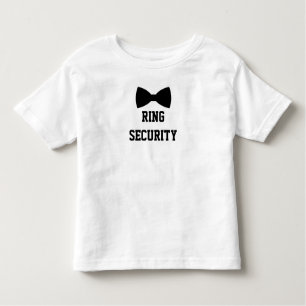 Ring Security Ring Bearer Toddler T-shirt