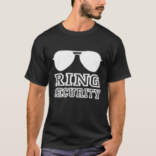 Ring Security Shirt Ring Bearer T-Shirt Boys Wedd