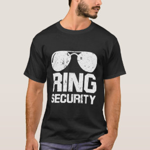 Ring Security Shirt Ring Bearer T-Shirt Boys Weddi