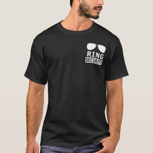 Ring Security Special Agent Ring Bearer T_Shirt
